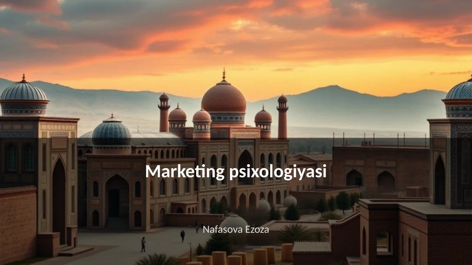 Marketing psixologiyasi