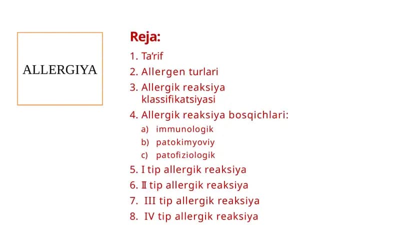Allergiya