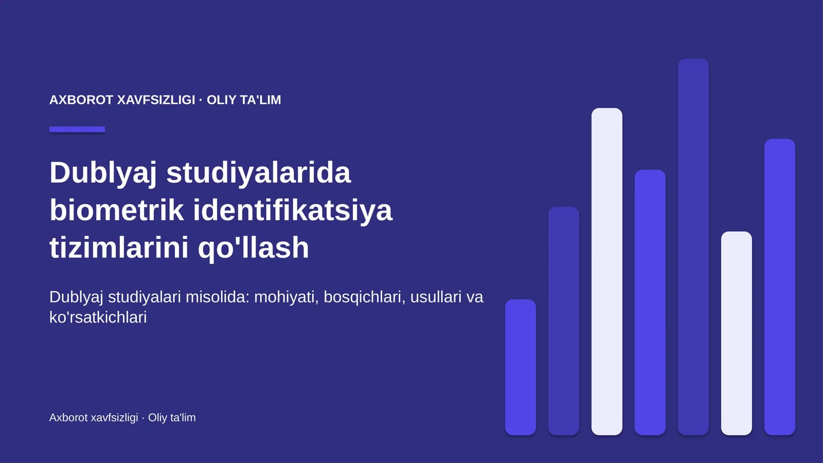 dublyaj studiyalarida biometrik identifikatsiya tizimlarini qo'llash 9120