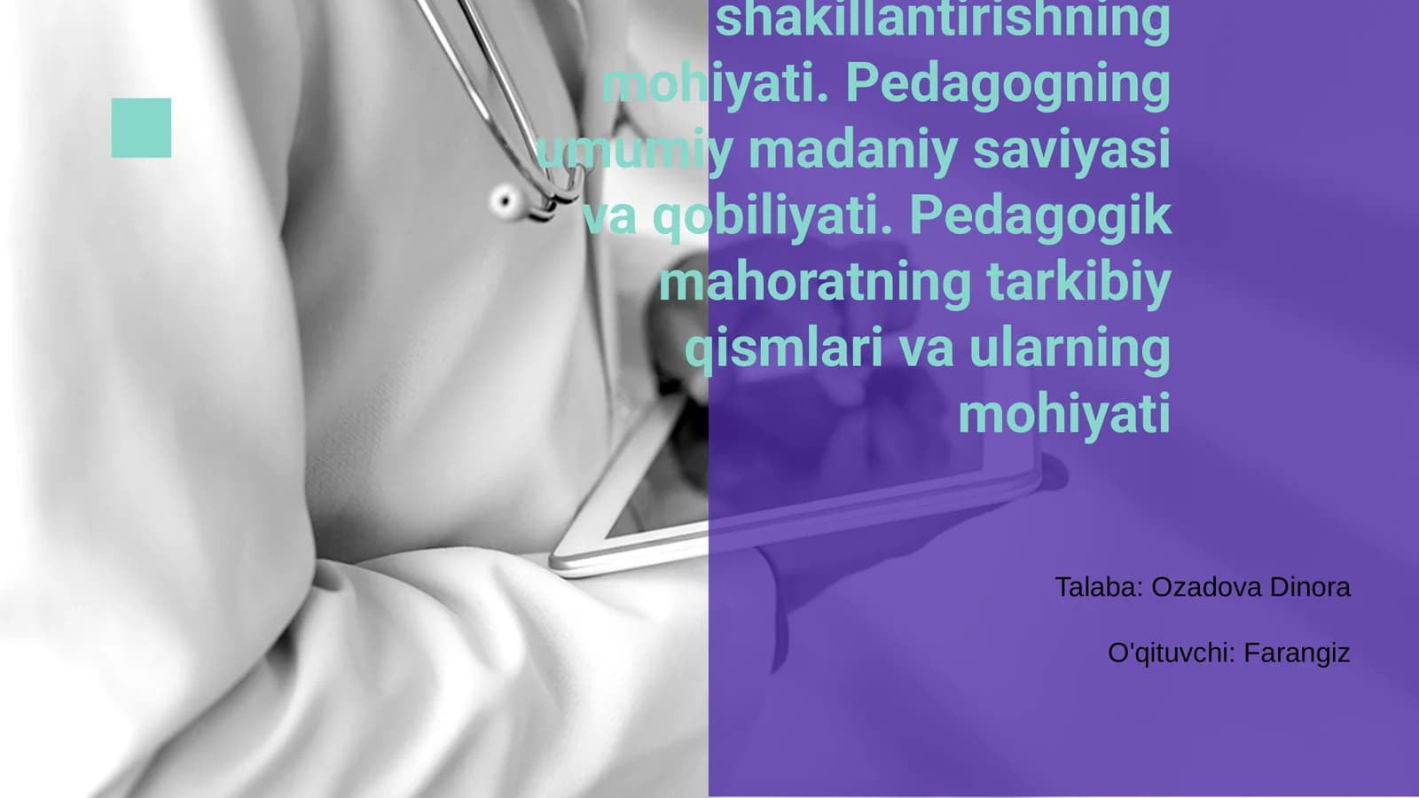 Ta'lim mazmuni