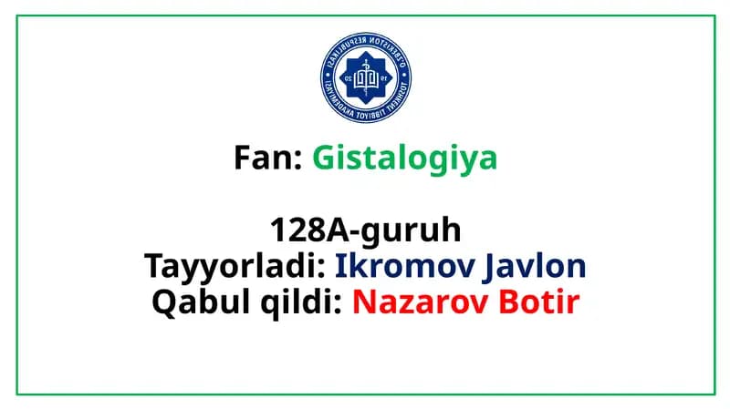 Limfa gistalogiyasi