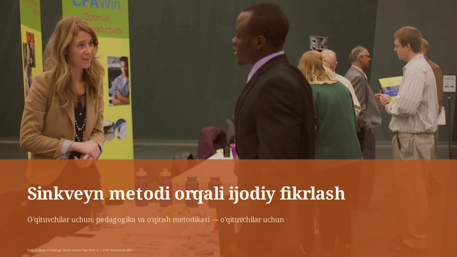 Sinkveyn metodi orqali ijodiy fikrlash