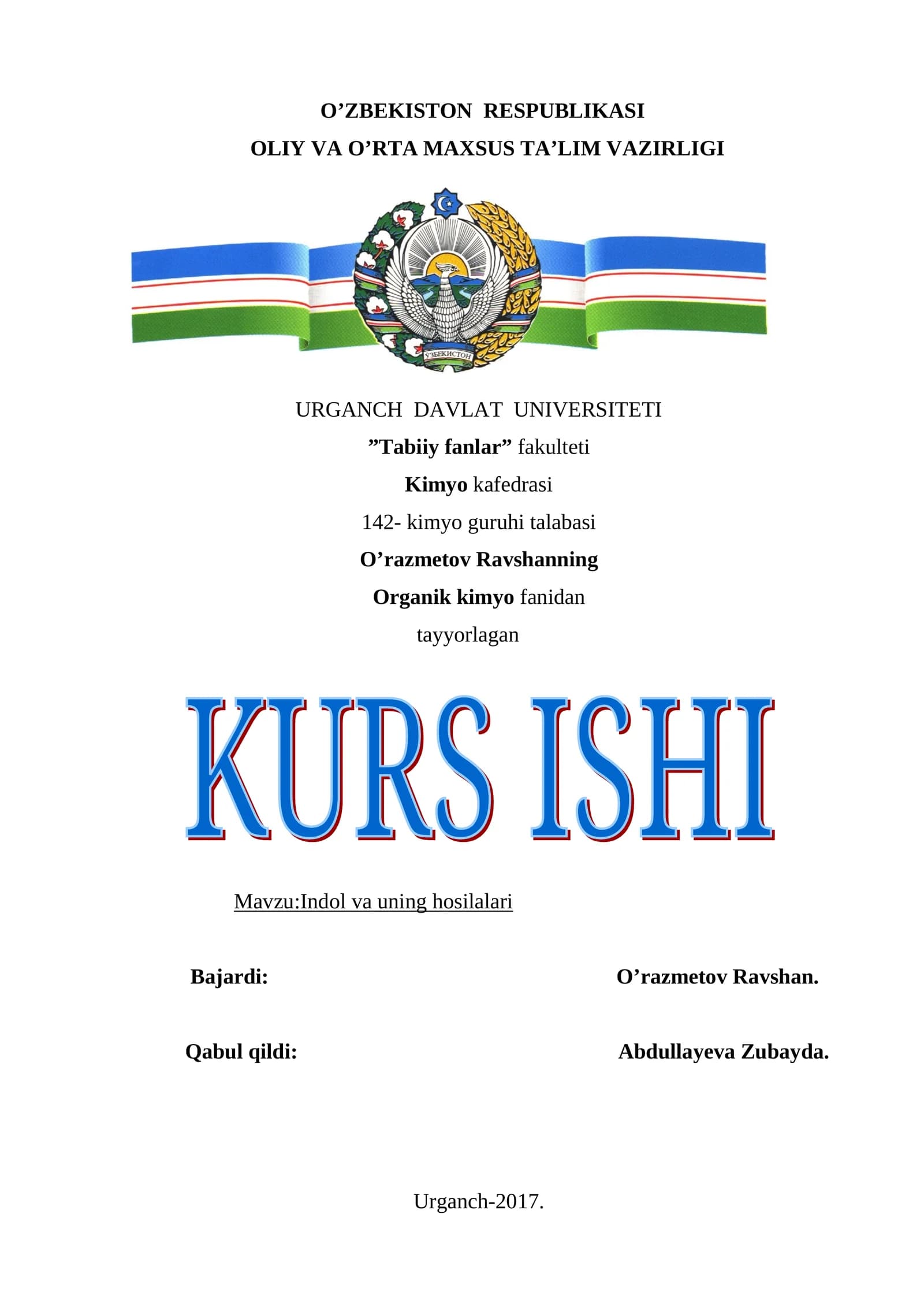 Indol va uning hosilalari