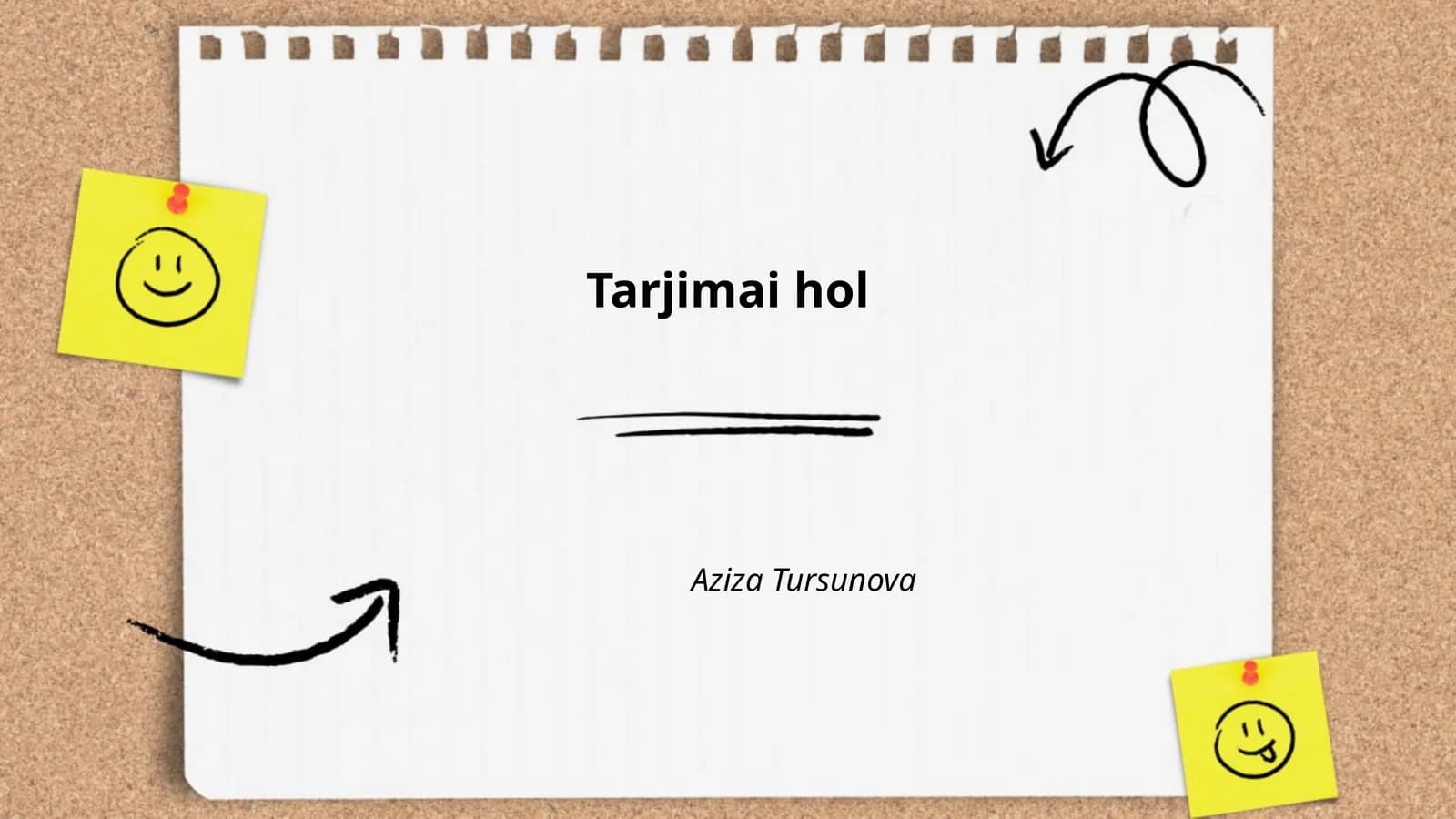 Tarjimai Hol
