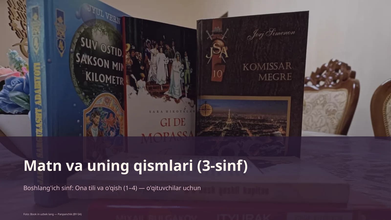 Matn va uning qismlari (3-sinf)