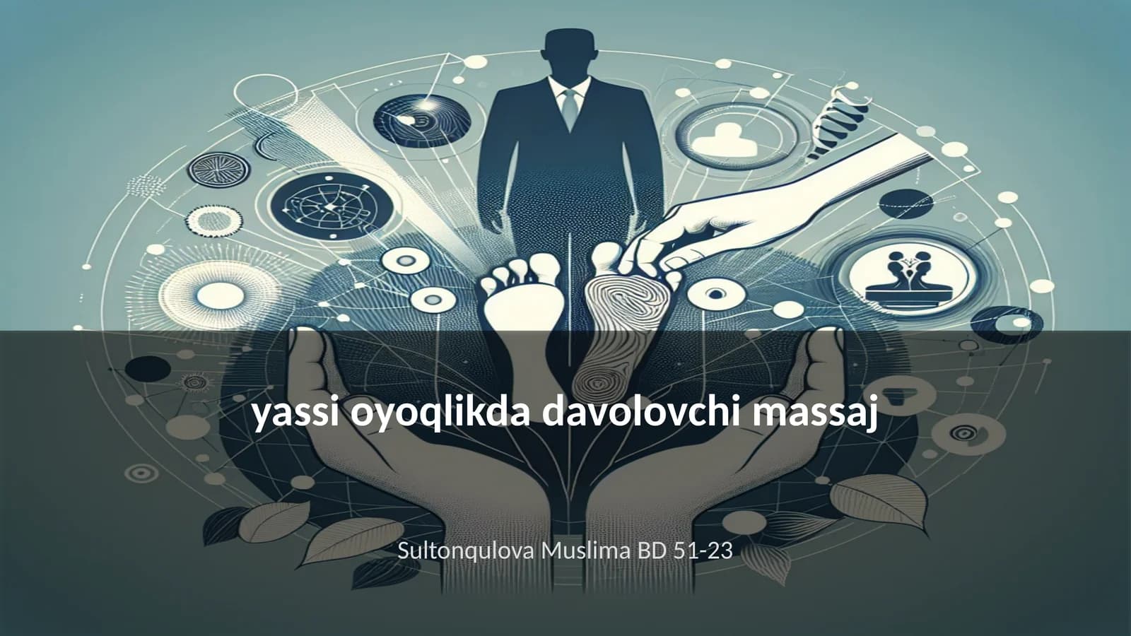 Yassi oyoqlikda davolovchi massaj