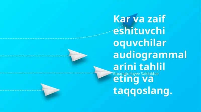 Audiogrammalar va farqlari