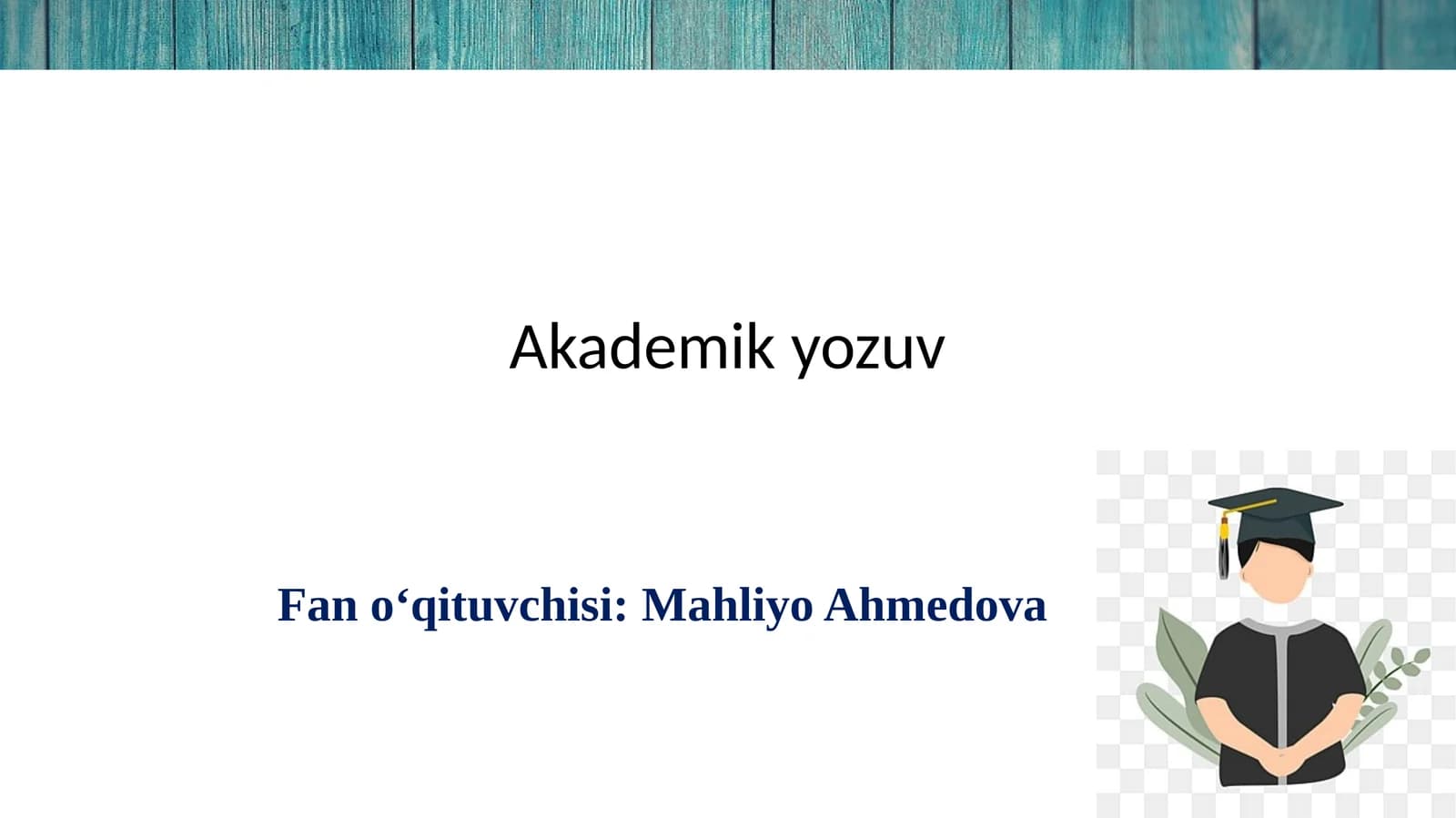Akademik yozuv