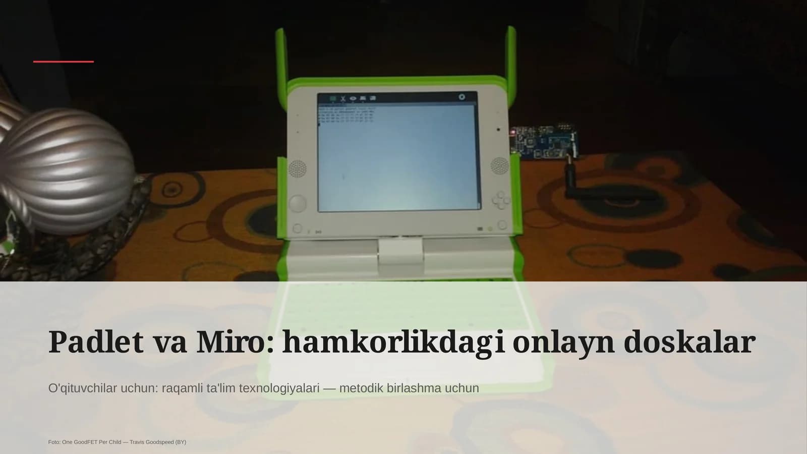 Padlet va Miro: hamkorlikdagi onlayn doskalar