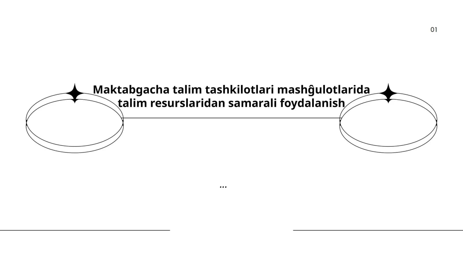 Maktabgacha ta'lim mashg'ulotlarida ta'lim resurslarini klassifikatsiyasi