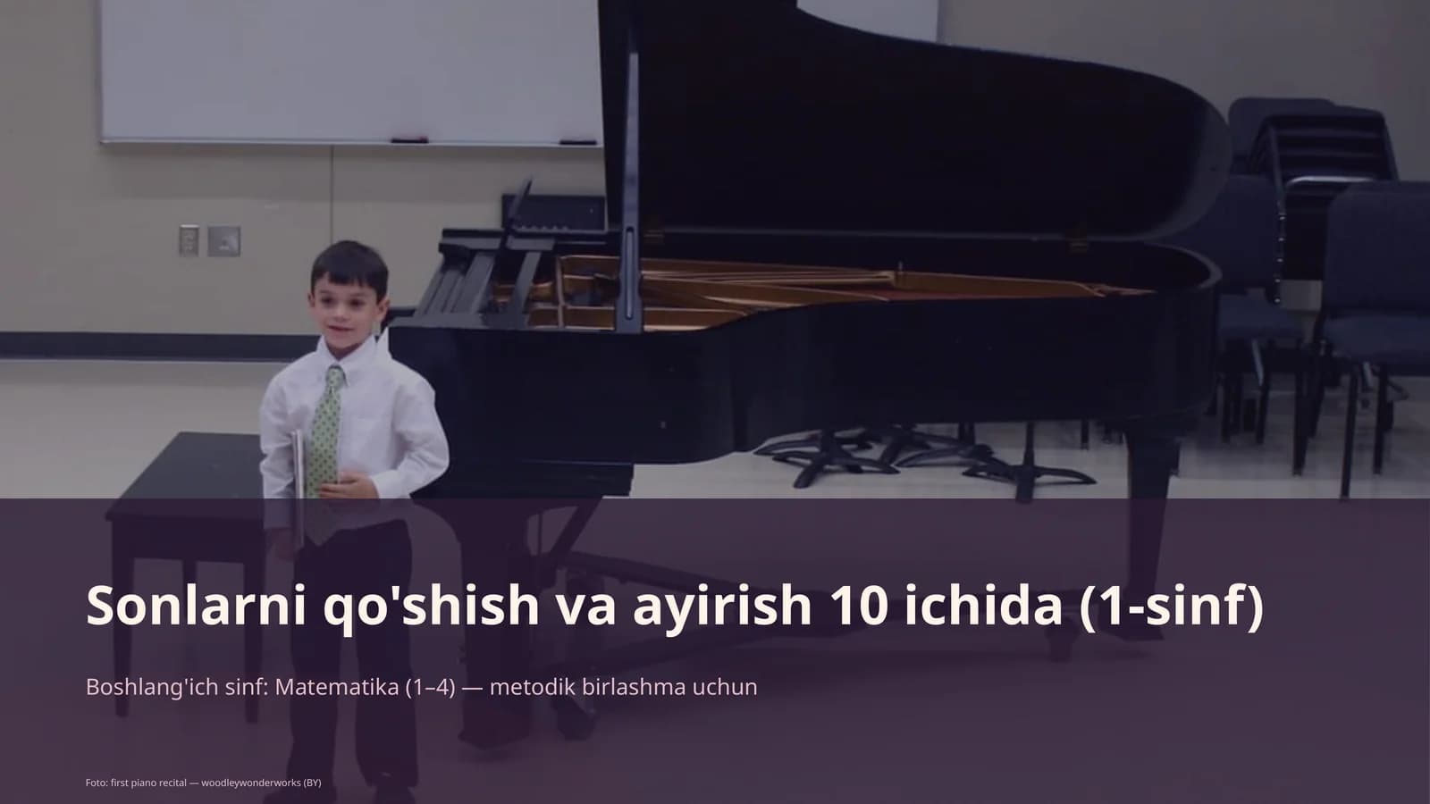 Sonlarni qo'shish va ayirish 10 ichida (1-sinf)
