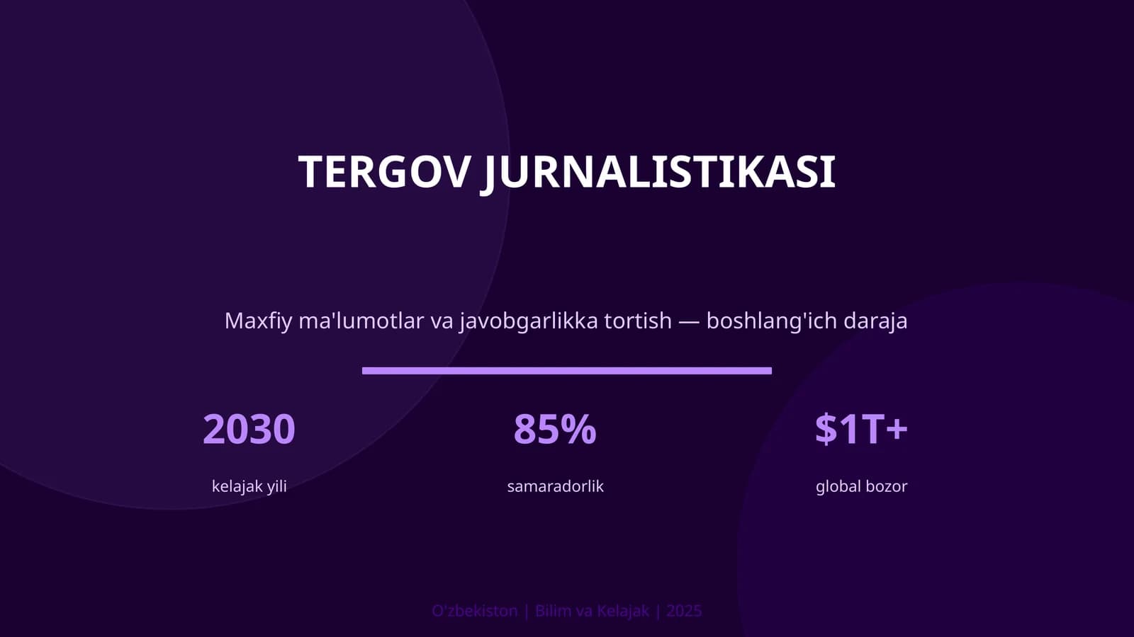 Tergov JURNALISTIKASI