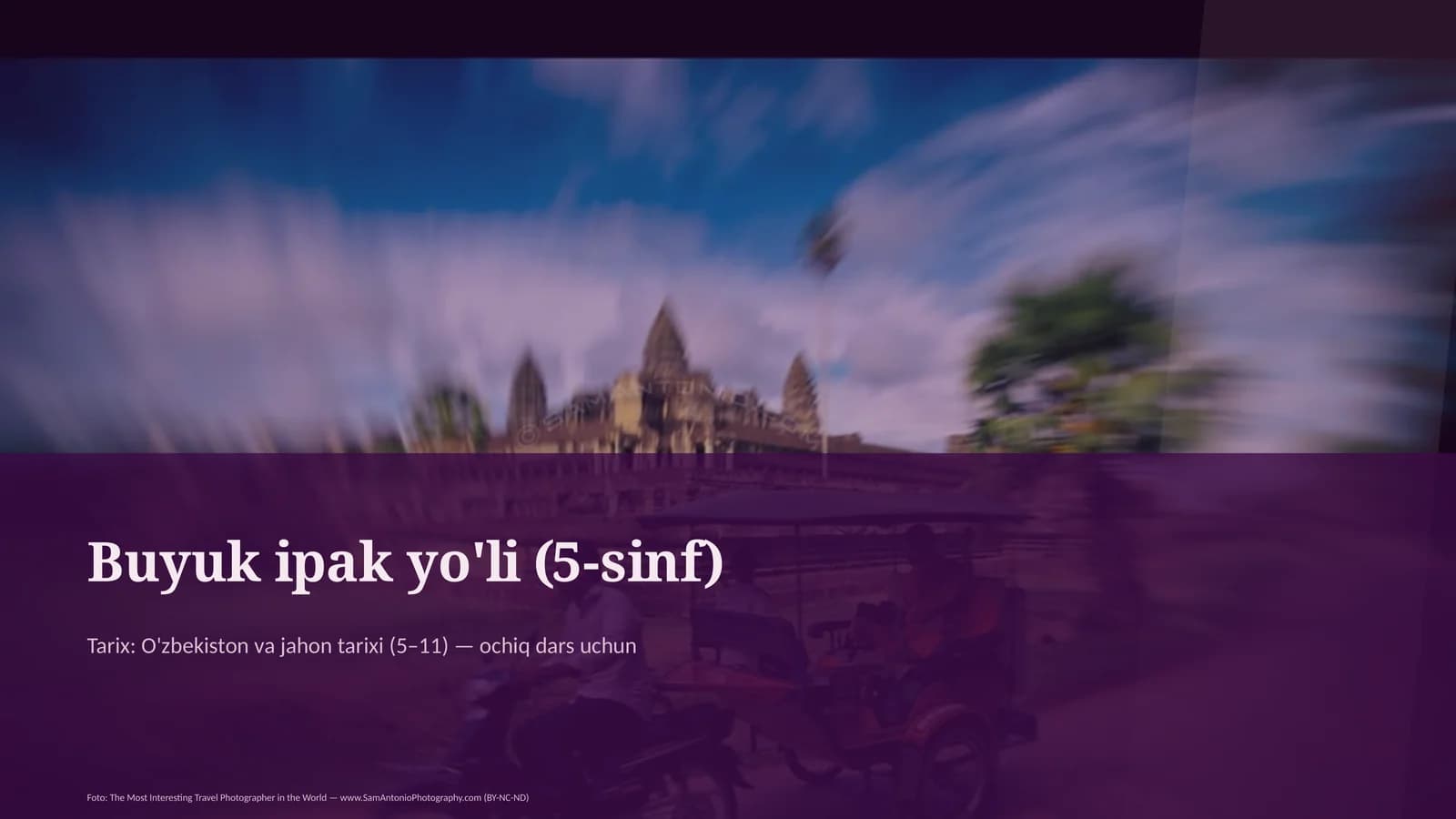 Buyuk ipak yo'li (5-sinf)