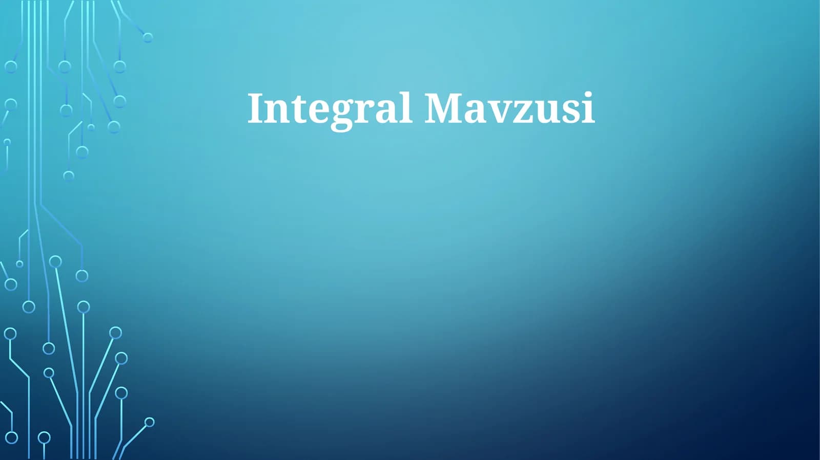 Integral