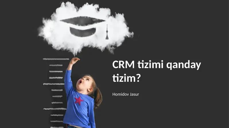 CRM Tizimi