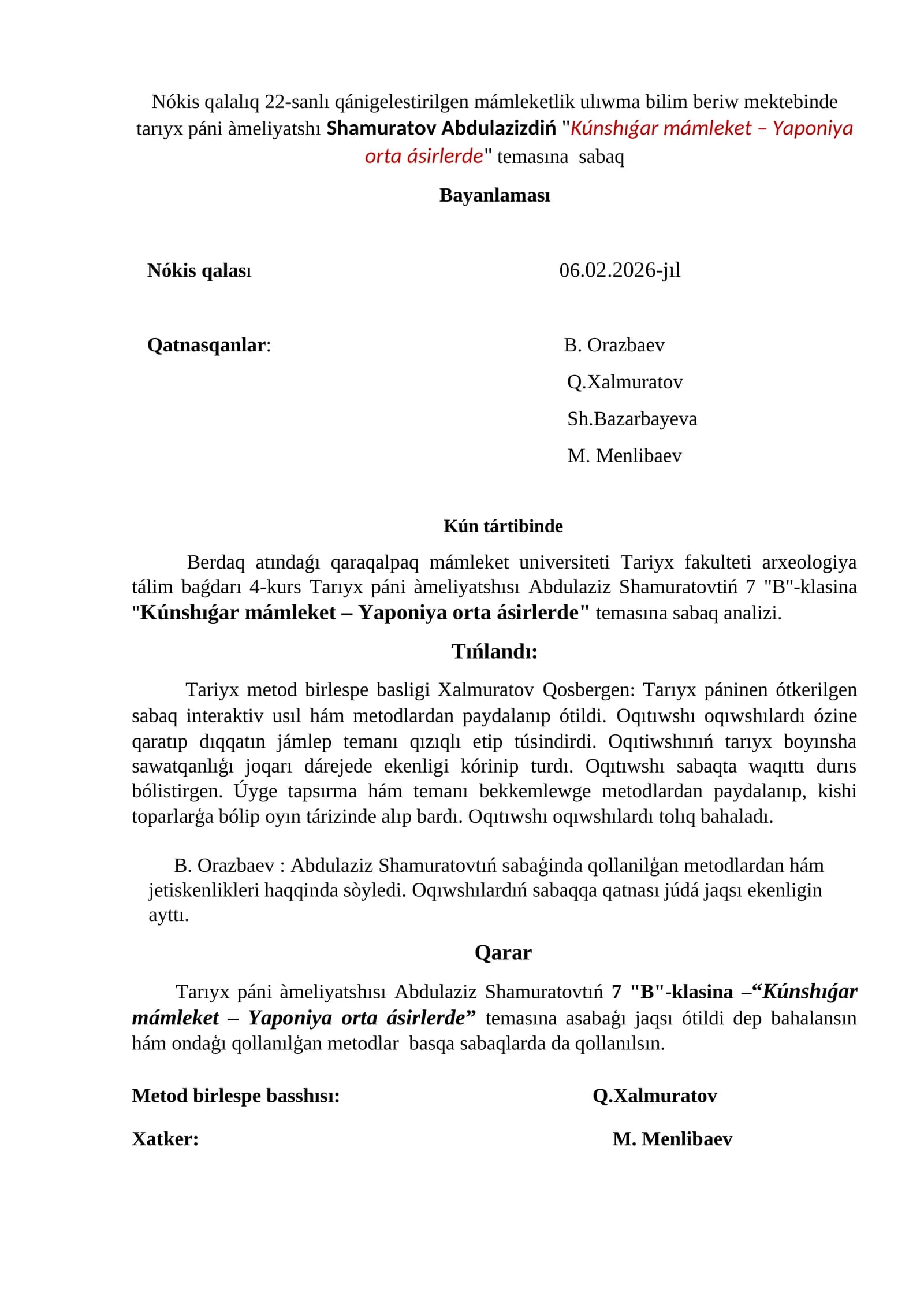 PROTOKOL ULGI