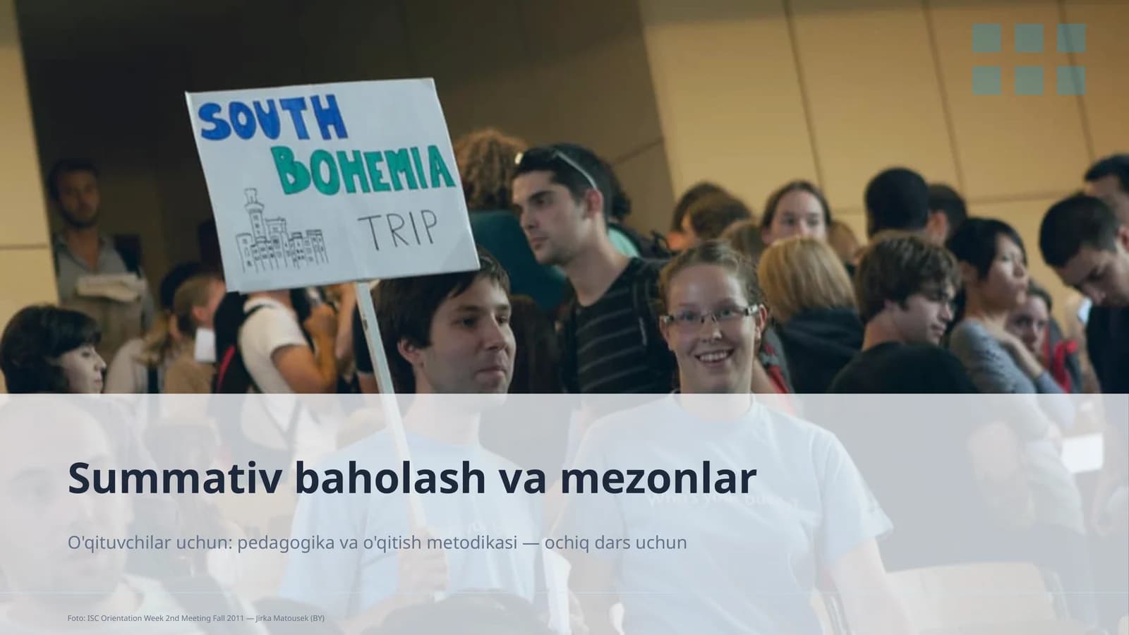 Summativ baholash va mezonlar
