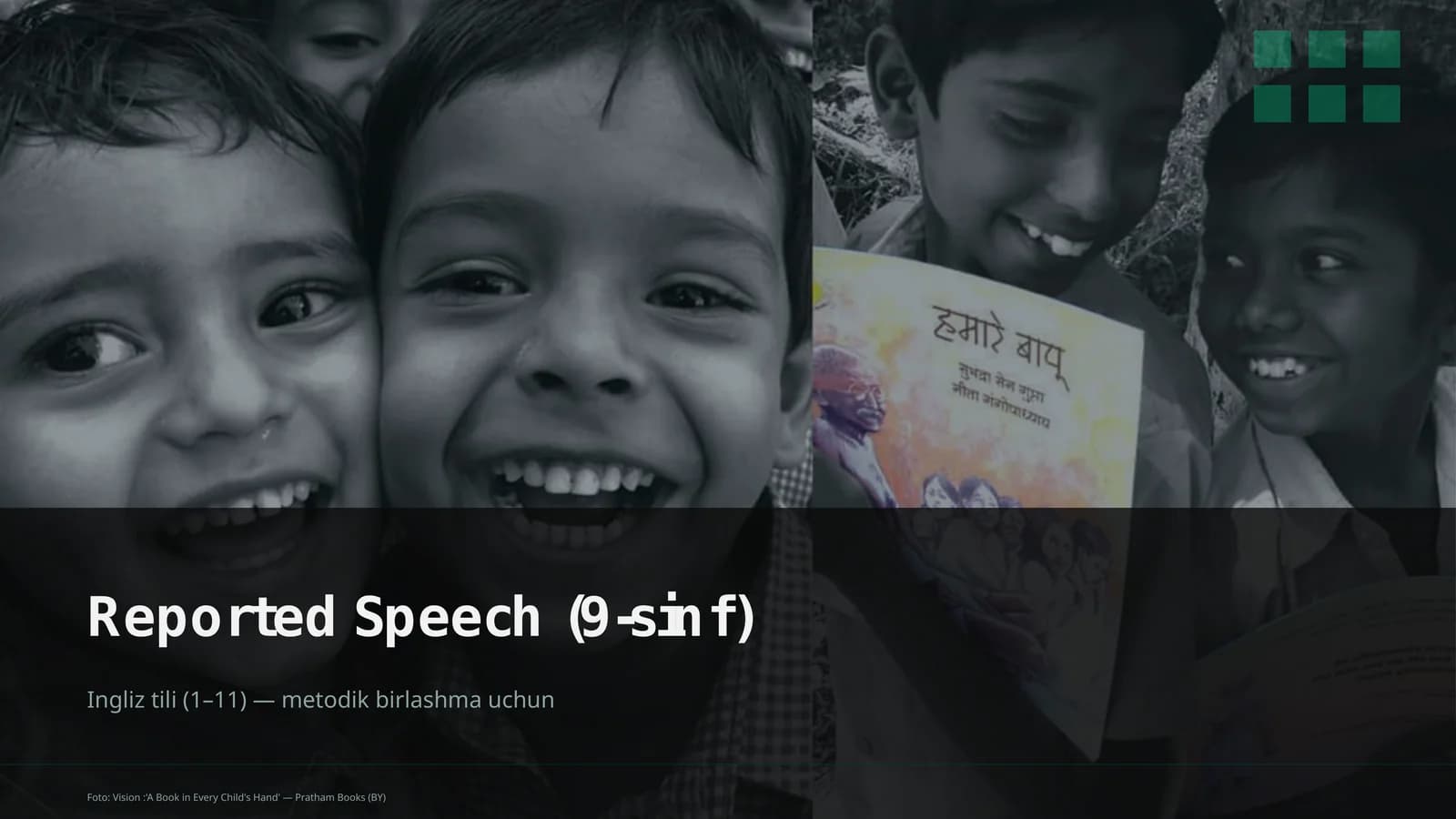 Reported Speech (9-sinf)