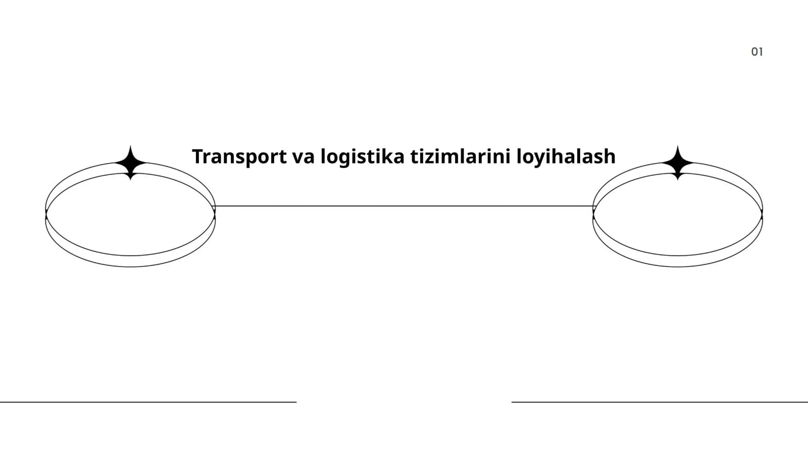 Transport va logistika tizimlarini loyihalash