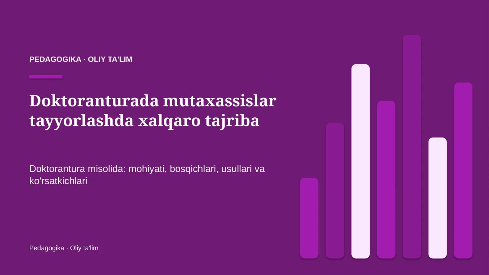 doktoranturada mutaxassislar tayyorlashda xalqaro tajriba 5819