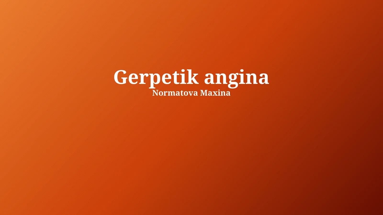 Gerpetik angina