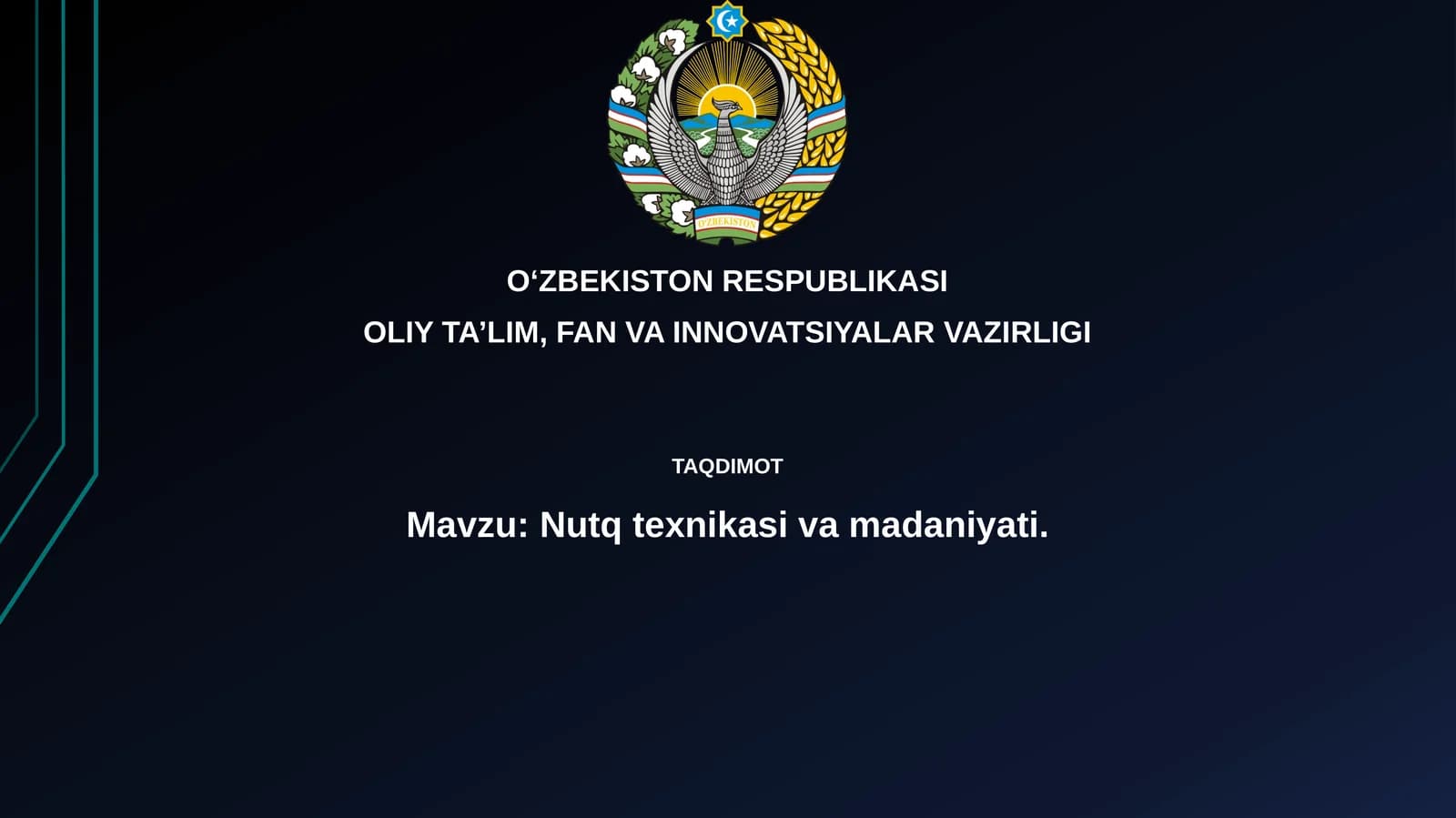 Nutqtexnikasivamadaniyati