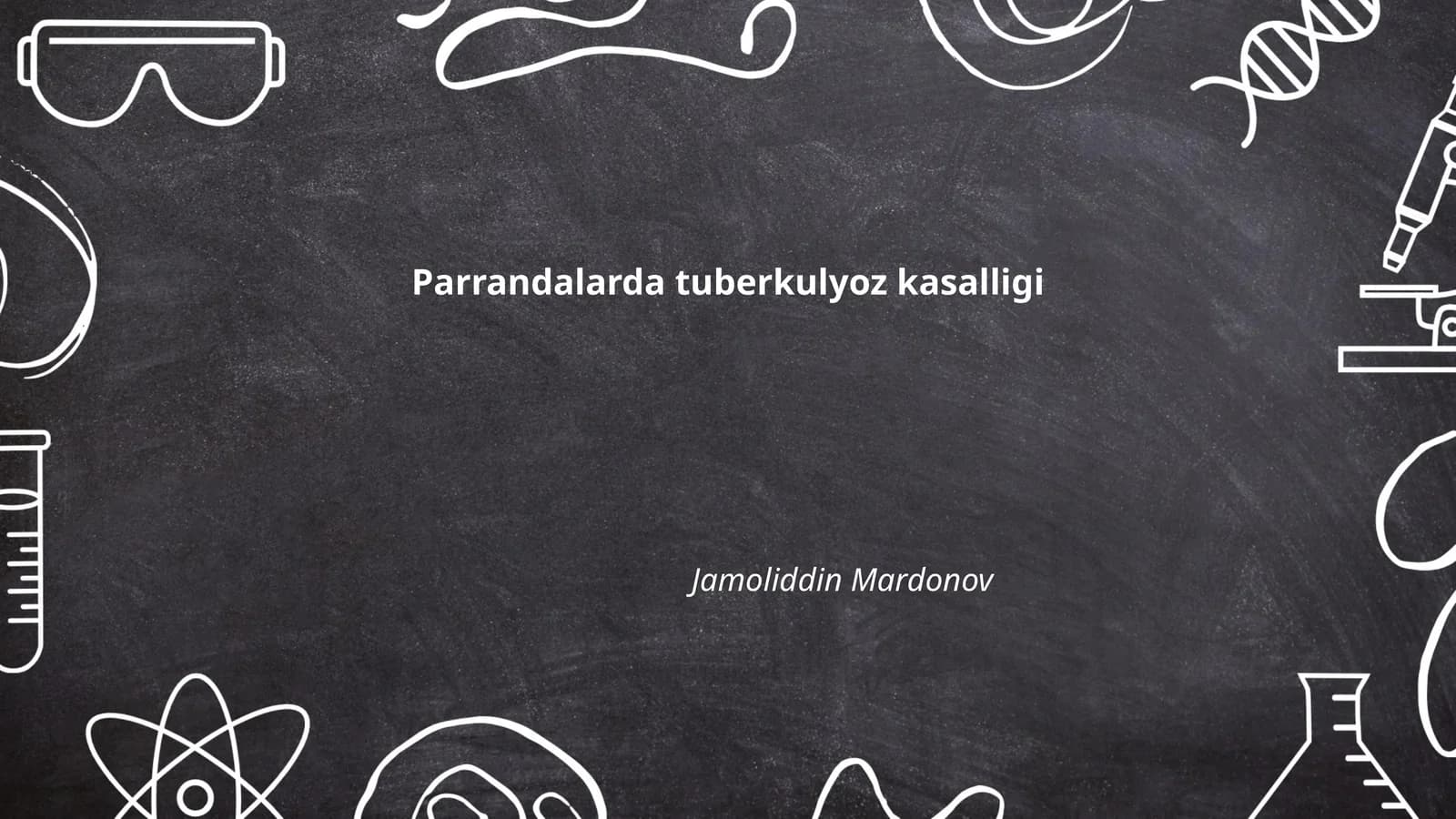 Parrandalarda tuberkulyoz kasalligi