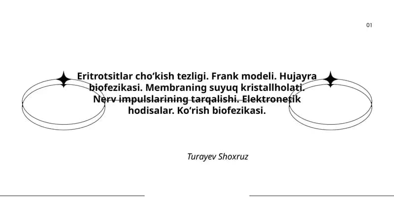 Eritrotsitlar choʻkish tezligi