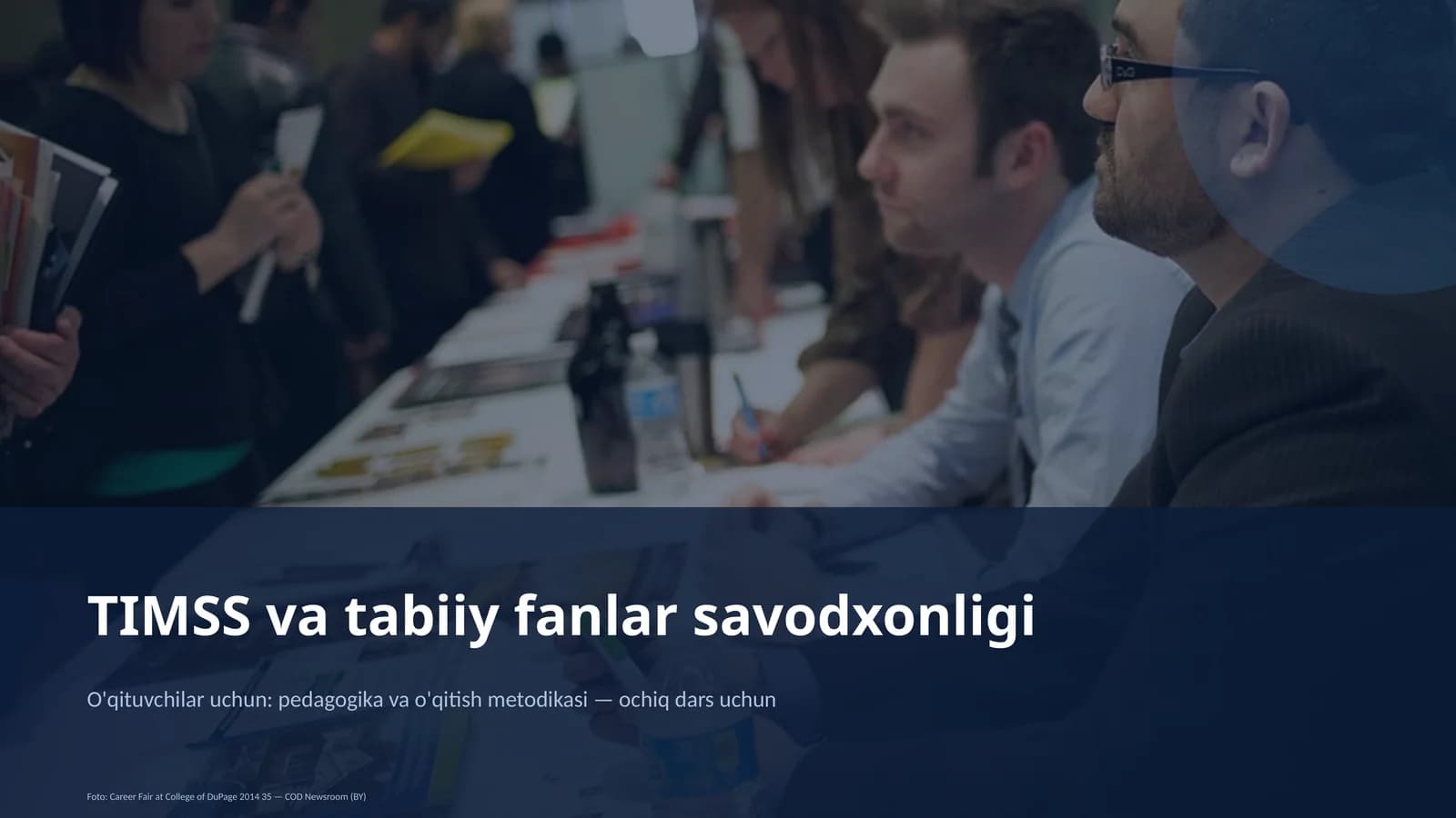 TIMSS va tabiiy fanlar savodxonligi