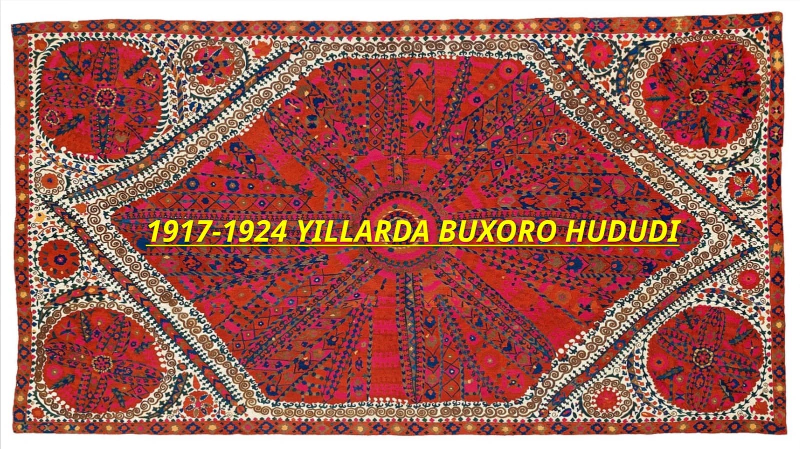 1917-1924-YILLARDA BUXORO HUDUDI