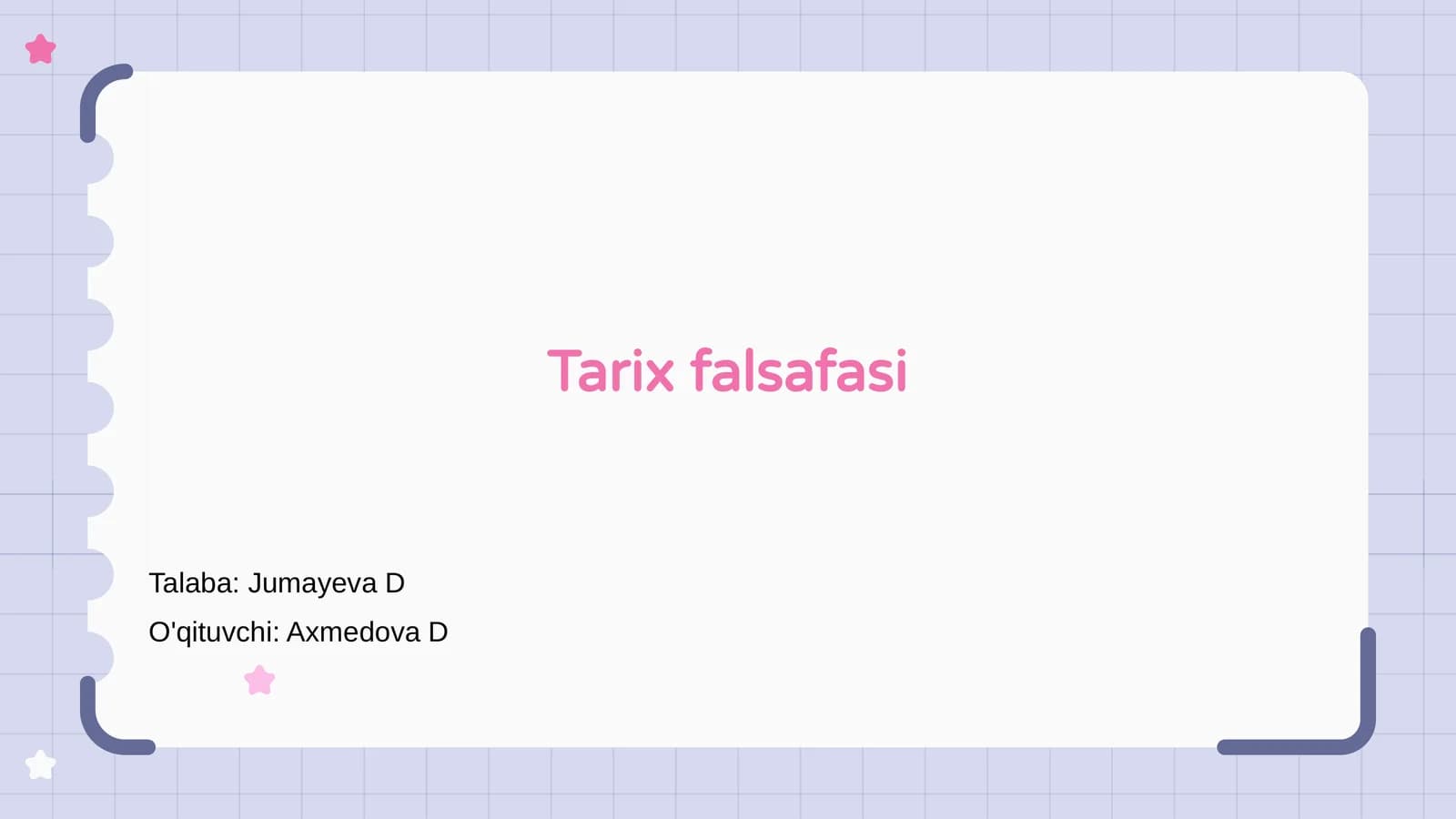 Tarix falsafasi