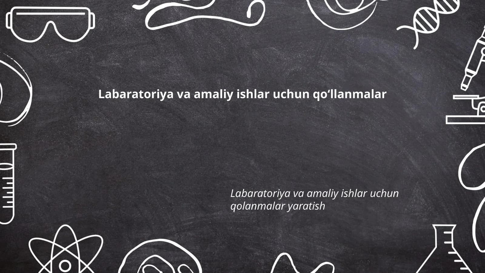 Kimyo Laboratoriya Texnikasi