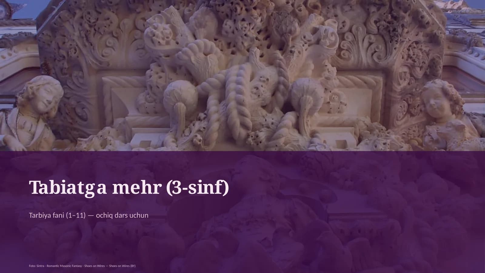 Tabiatga mehr (3-sinf)