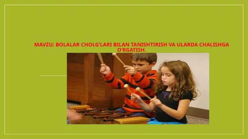 Bolalar Cholglari