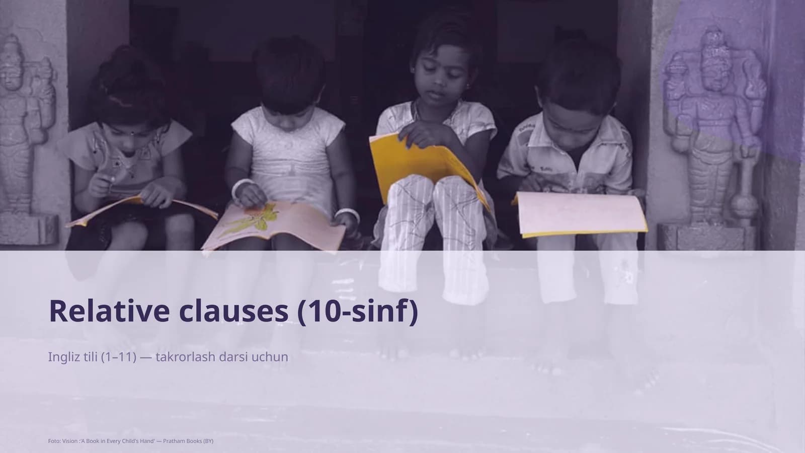 Relative clauses (10-sinf)