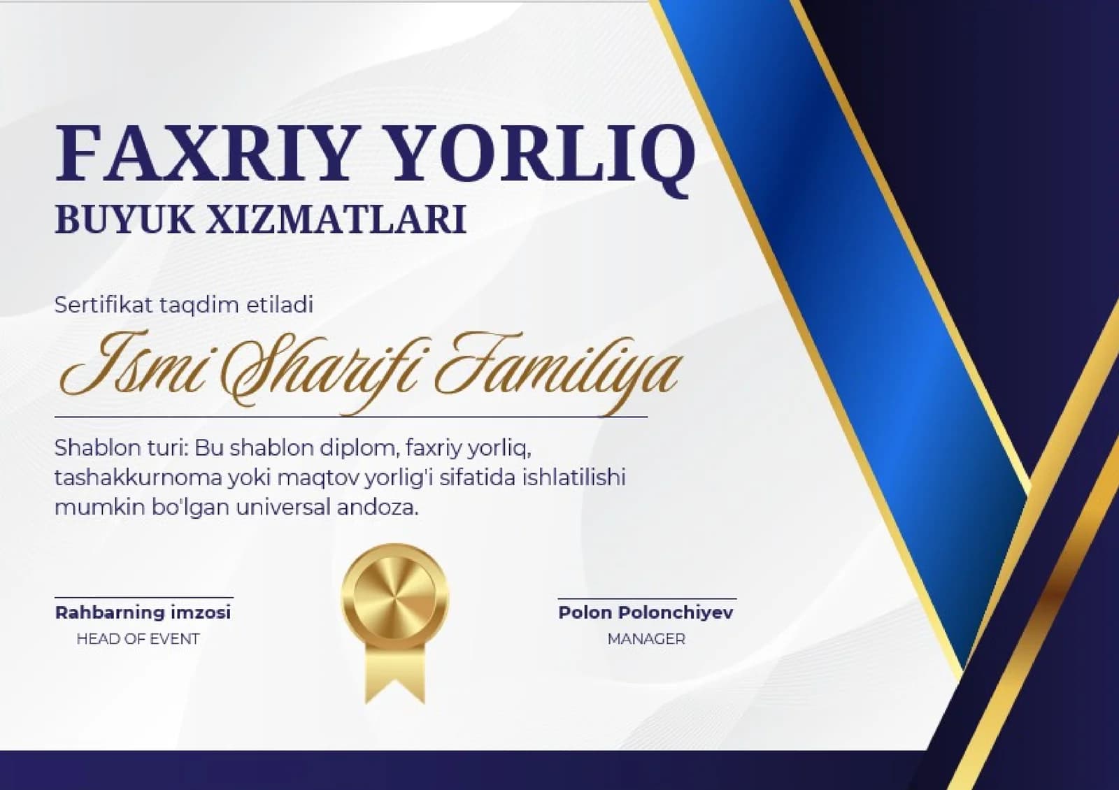 FAXRIY YORLIQ