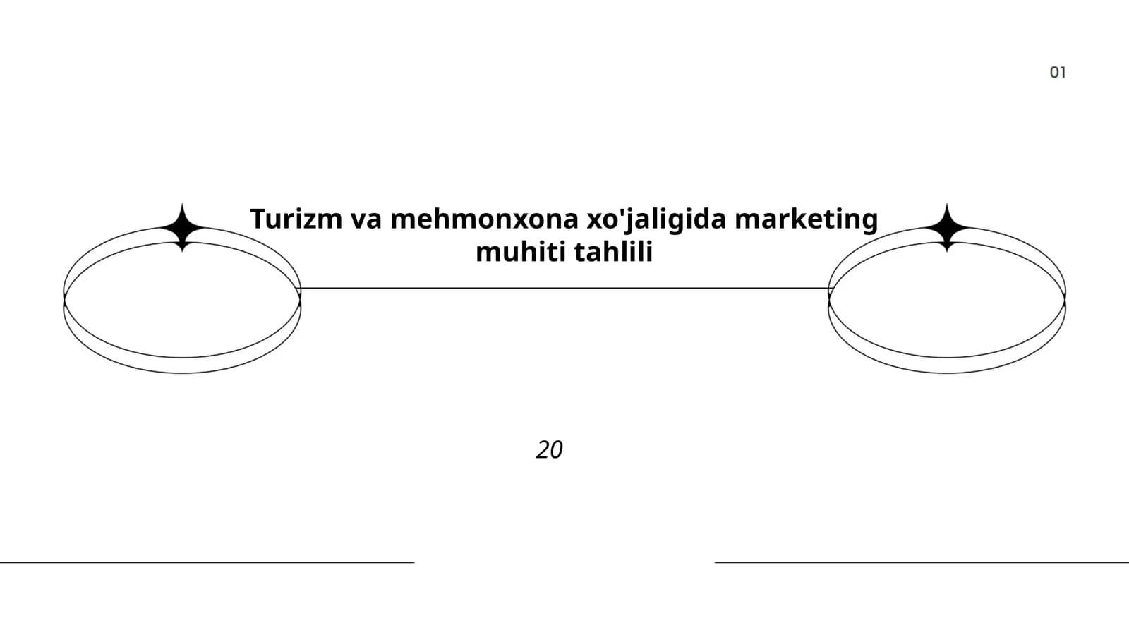 Turizm va mehmonxona xo'jaligida marketing muhiti tahlili