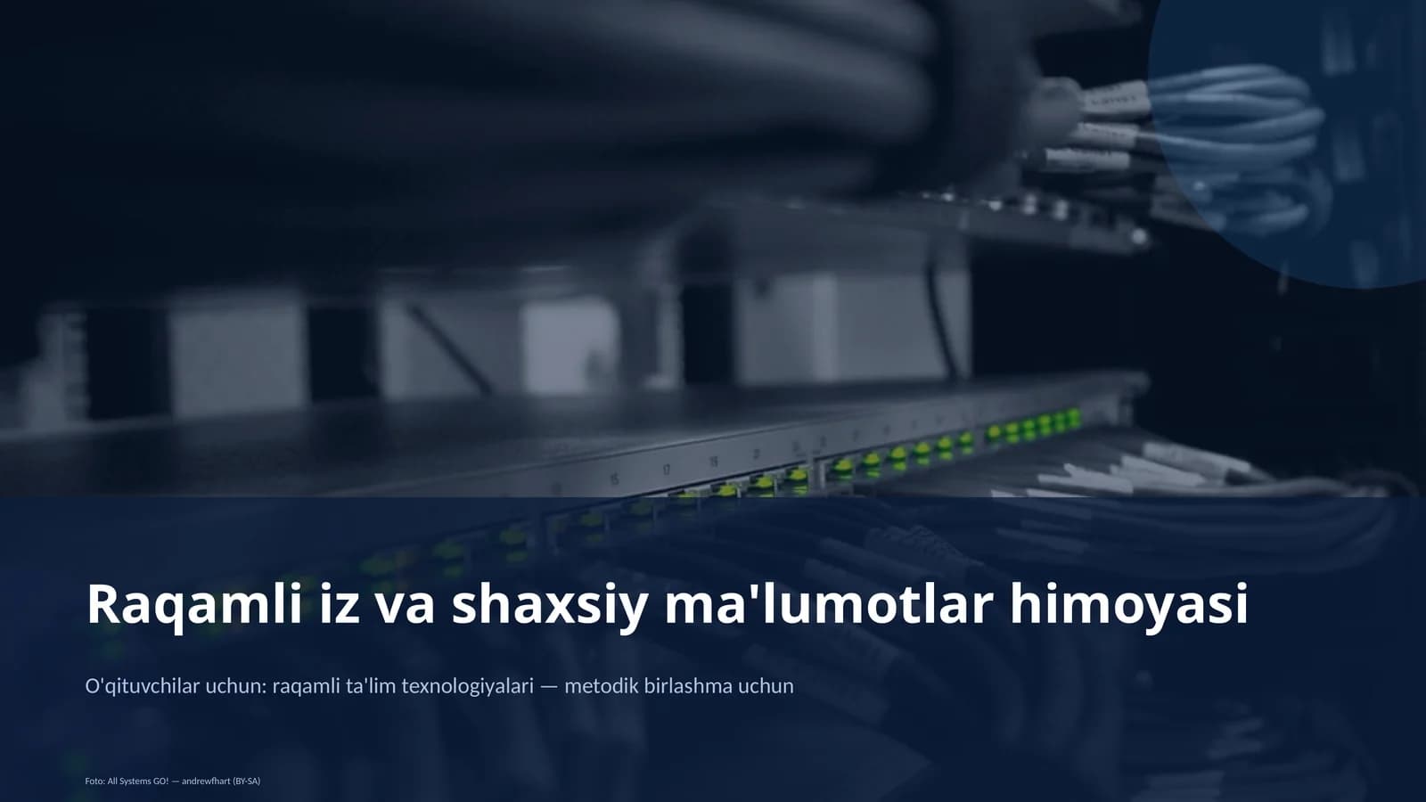 Raqamli iz va shaxsiy ma'lumotlar himoyasi