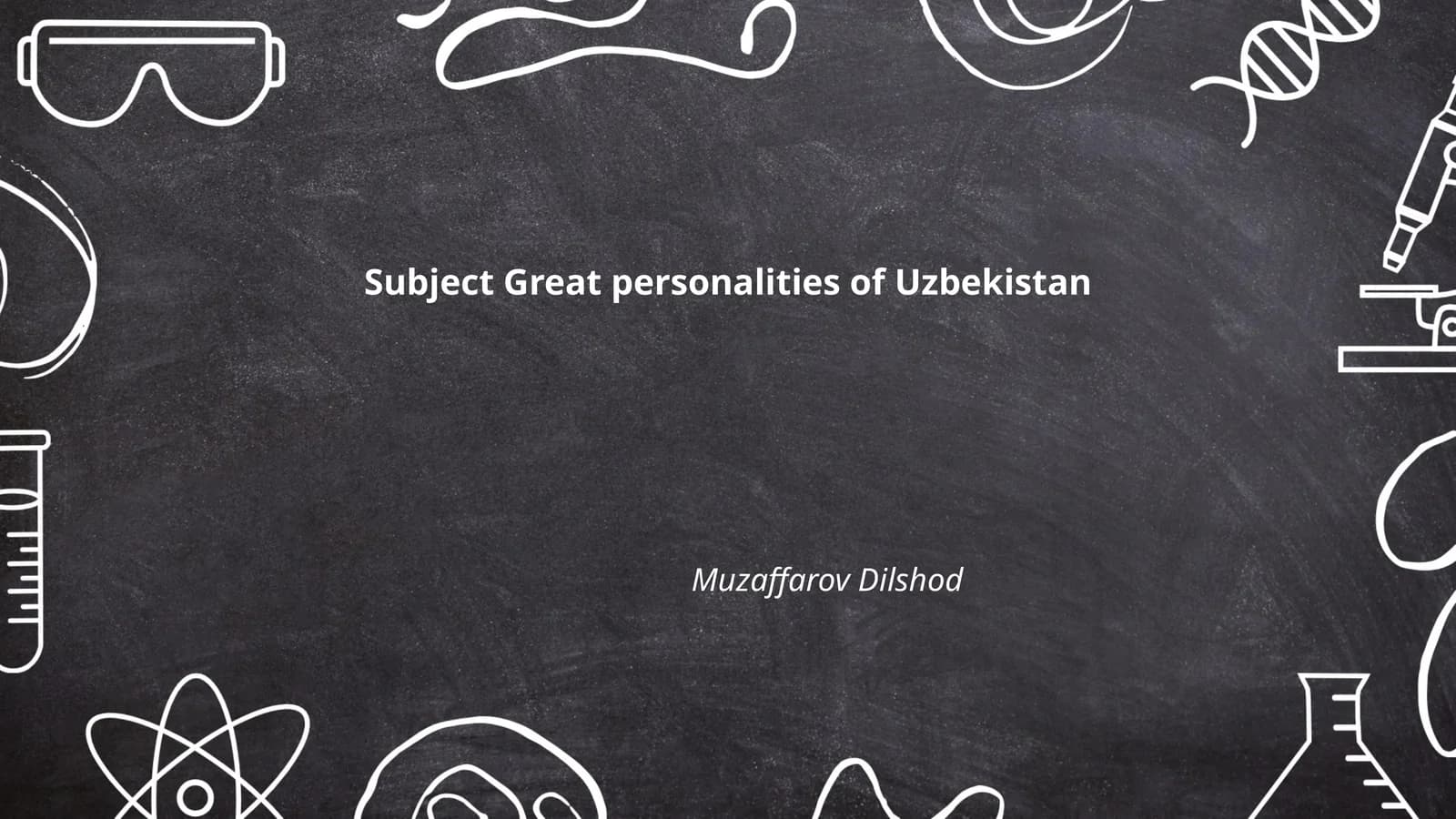 Great personalities of Uzbekistan