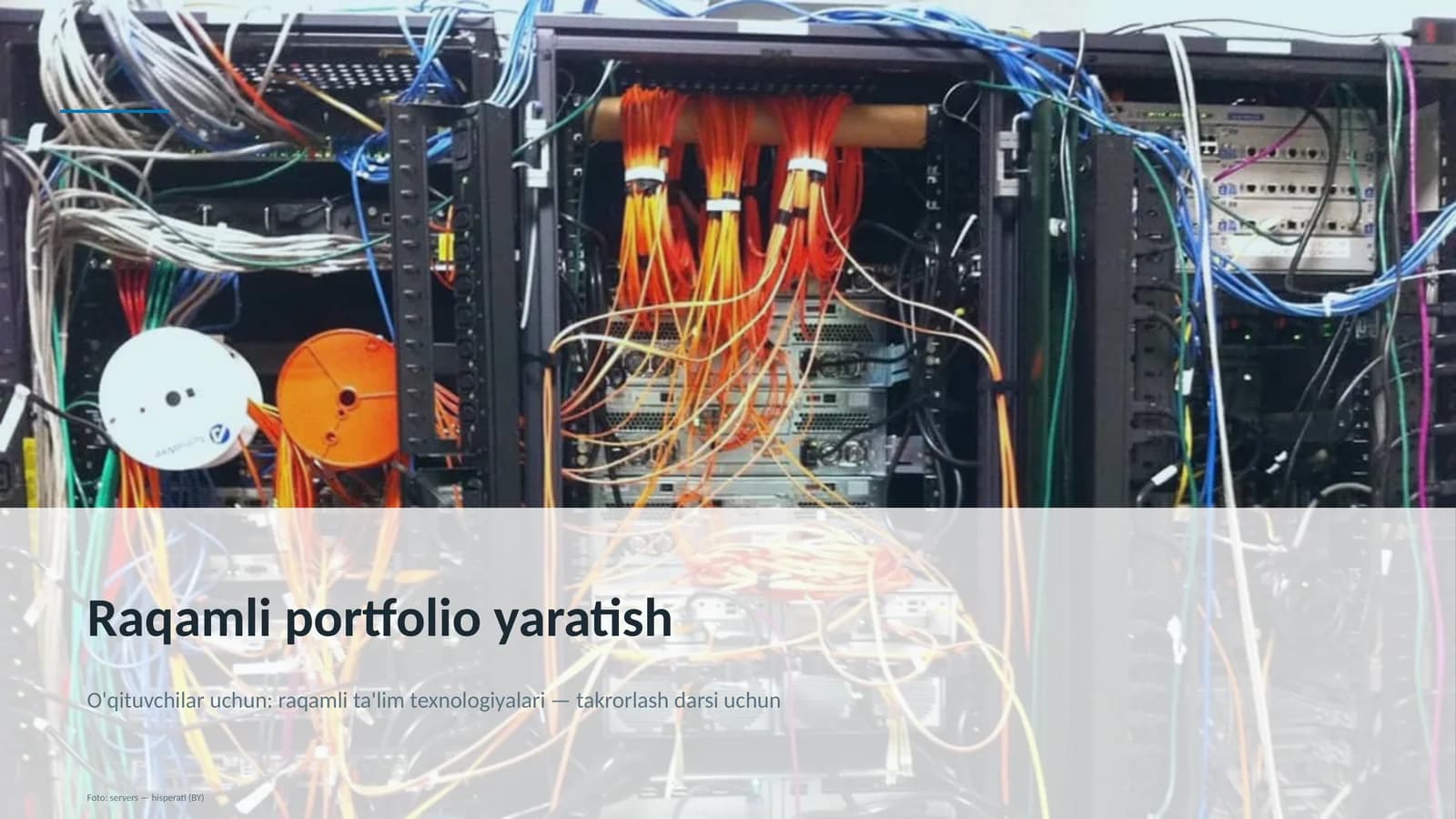 Raqamli portfolio yaratish