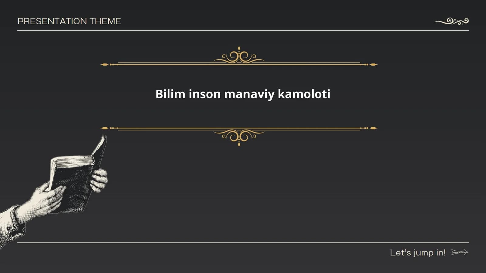 Bilim inson manaviy kamoloti