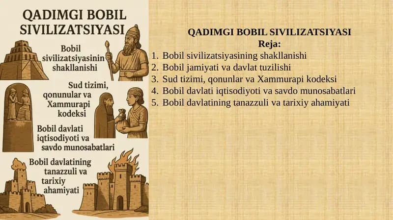 QADIMGI BOBIL SIVILIZATSIYASI