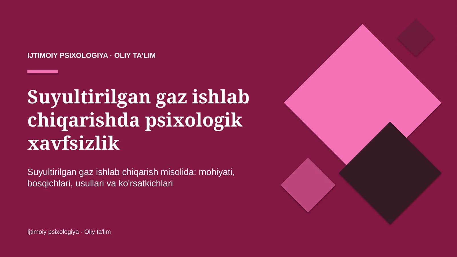 suyultirilgan gaz ishlab chiqarishda psixologik xavfsizlik 6501