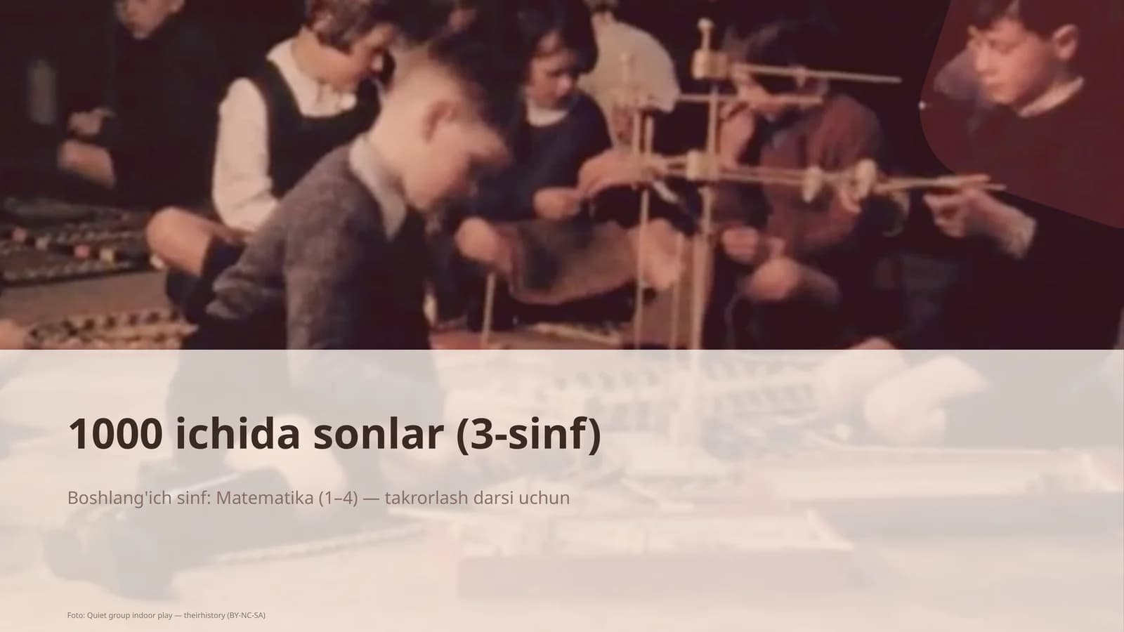 1000 ichida sonlar (3-sinf)