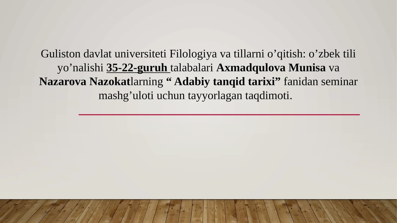 O‘zbekadabiytanqidchiliginingshakllanishtamoyillari