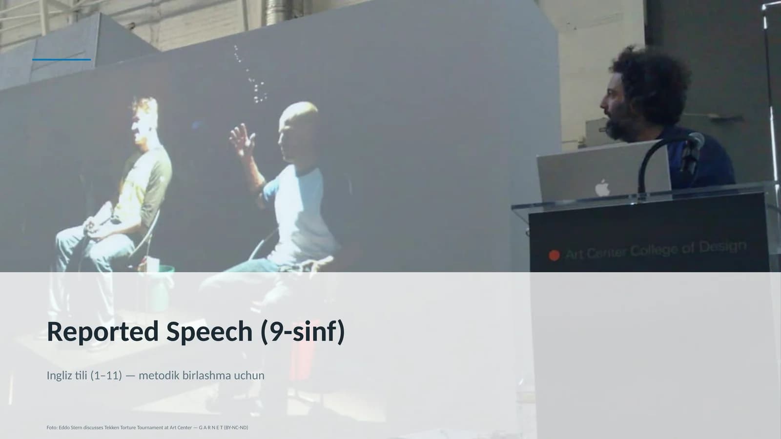 Reported Speech (9-sinf)