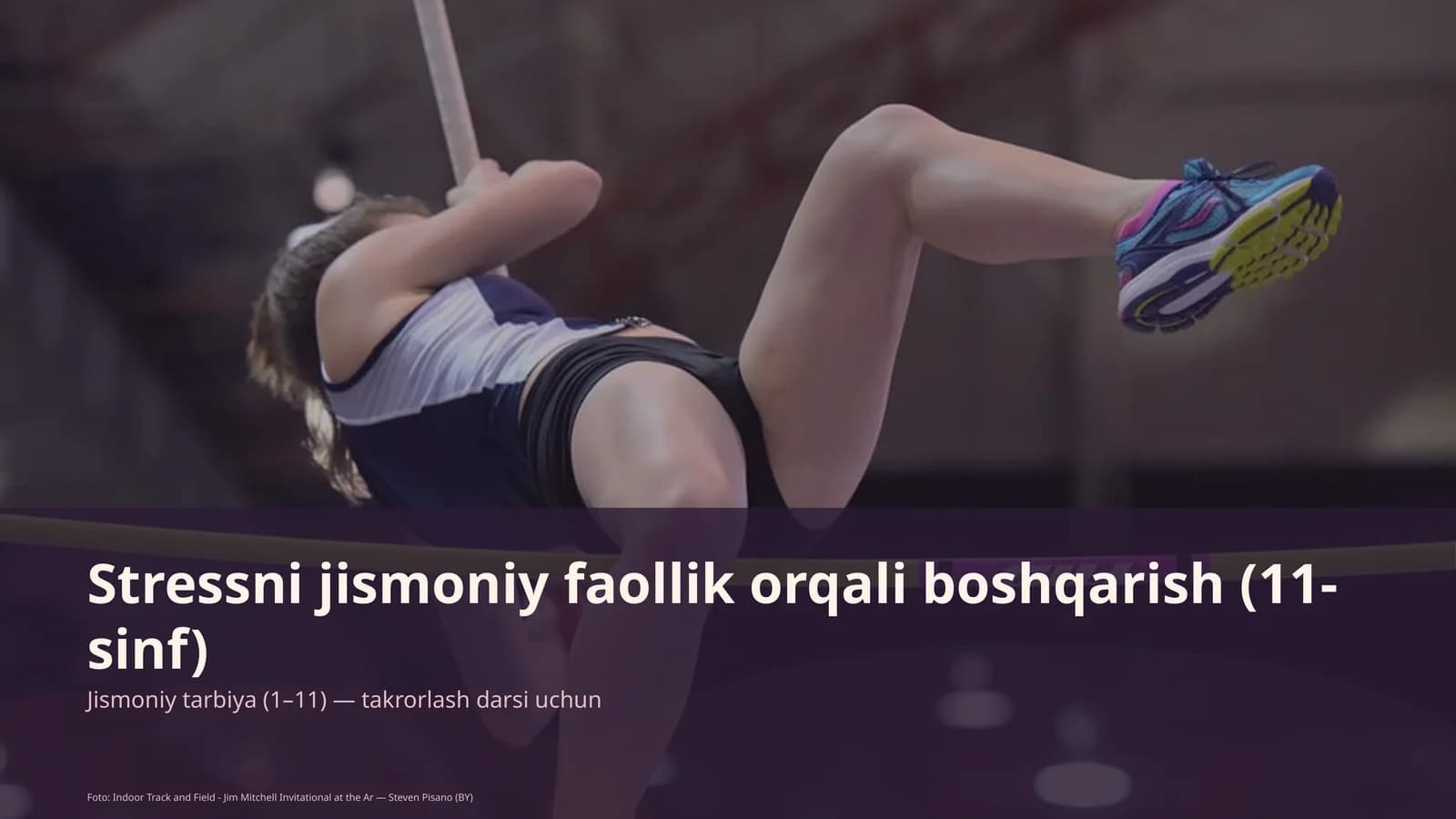 Stressni jismoniy faollik orqali boshqarish (11-sinf)