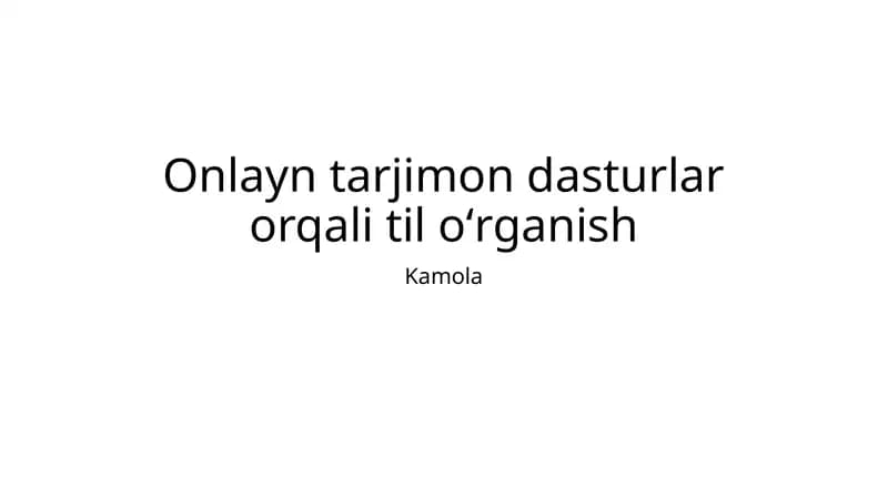 Kamola