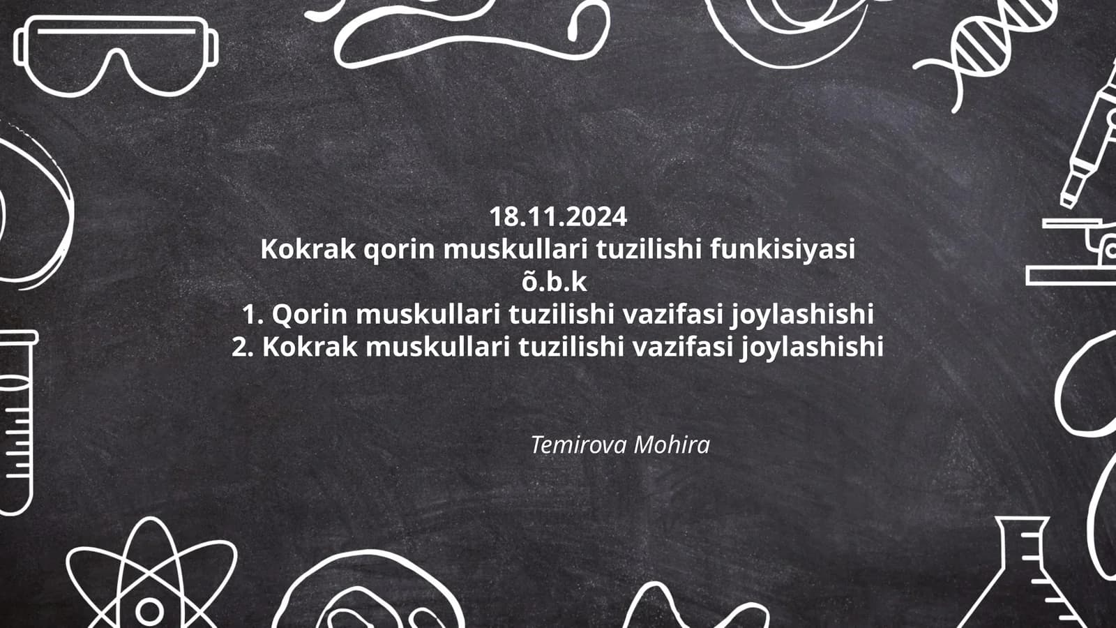 Kokrak qorin muskullari tuzilishi funkisiyasi