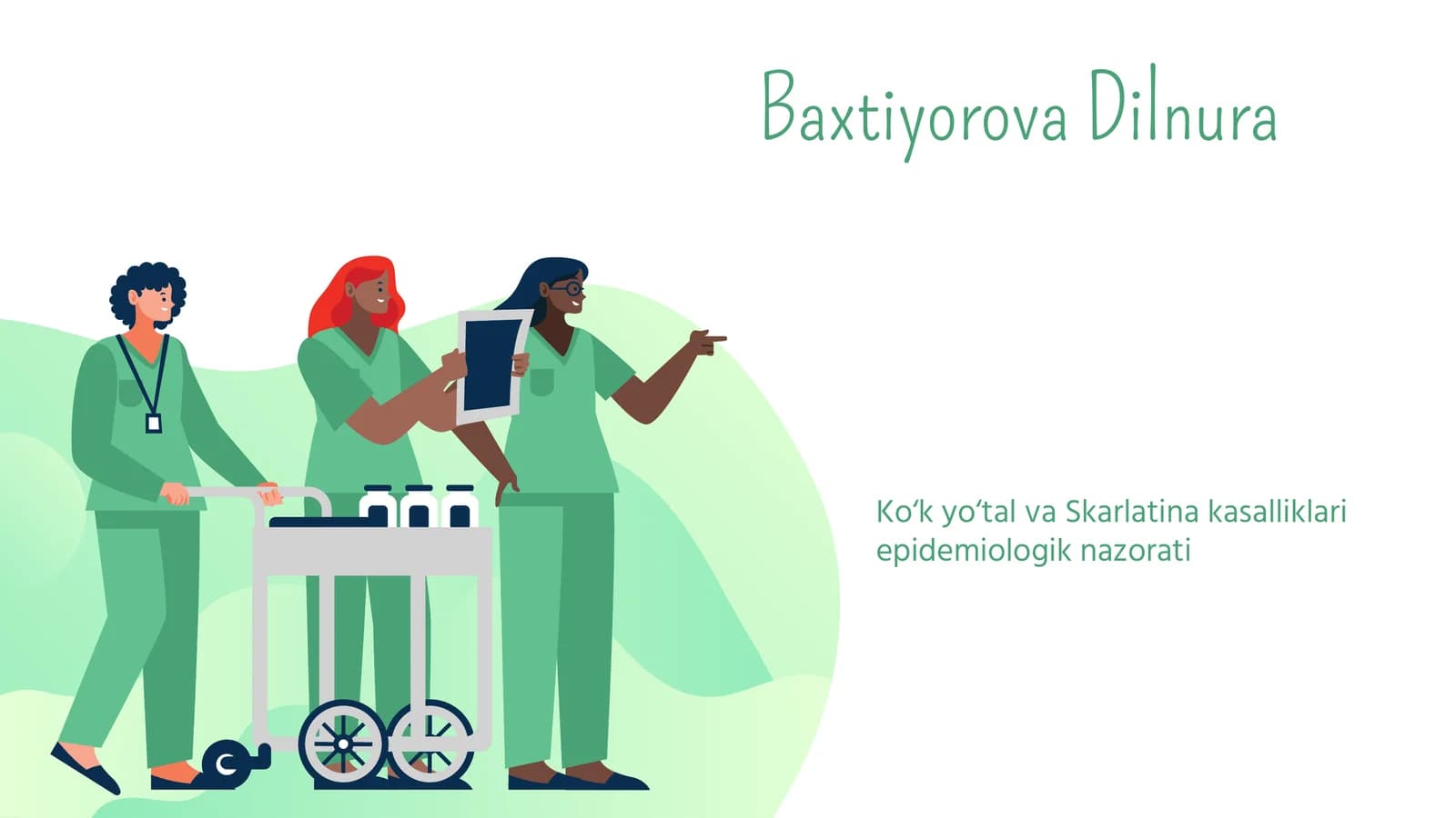 Ko‘k yo‘tal va Skarlatina kasalliklari epidemiologik nazorati